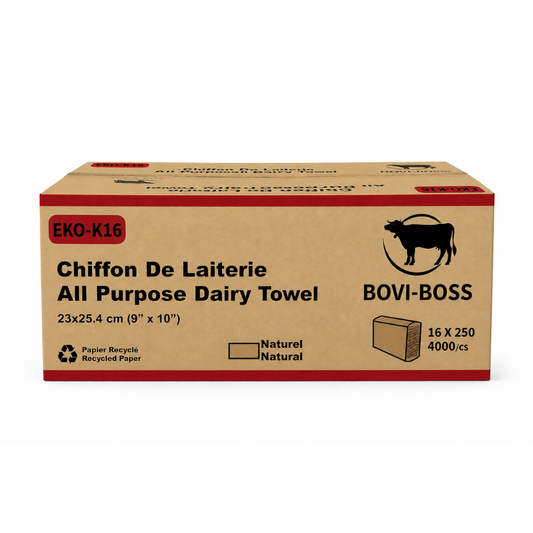 Chiffon de Laiterie Eko brun